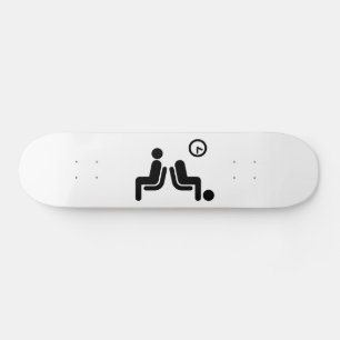 Skateboard Panneau d'attente long