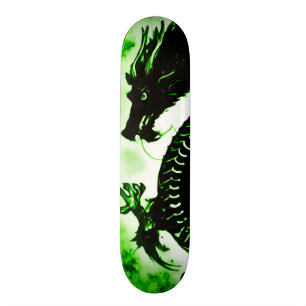 Skateboard Panneau de parc de suicide de dragon de la terre