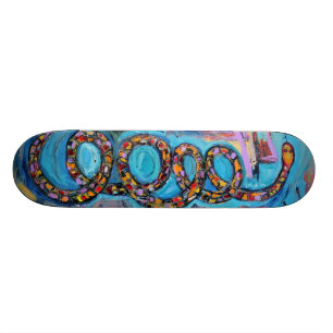 Skateboard Panneau de patin de serpent