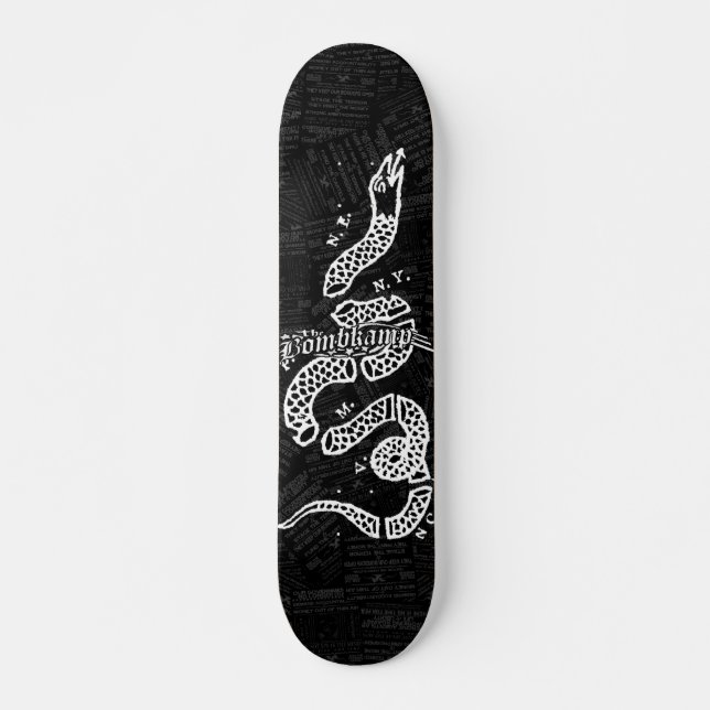 Skateboard Panneau de serpent (Devant)