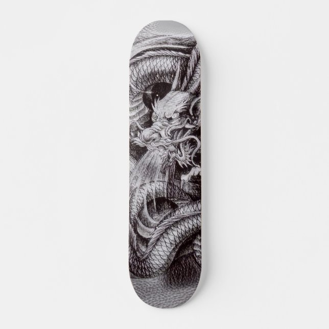 Skateboard Panneau d'élément de dragon de Chang Wang de (Devant)
