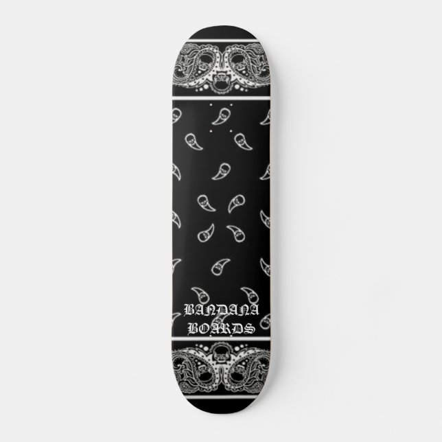 SKATEBOARD PANNEAUX 213 DE BANDANA (Recto)