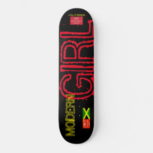SKATEBOARD PANNEAUX DE SKATEBOARDS POUR FILLES MODERNES // JM