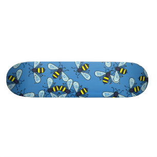 Skateboard Papier peint d'abeille