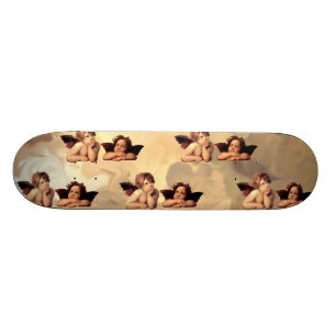 Skateboard Papier peint Raffaelo Sanzio d'anges de Sistine