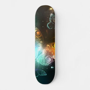 Skateboard Papillon lumineux et papillons de nuit