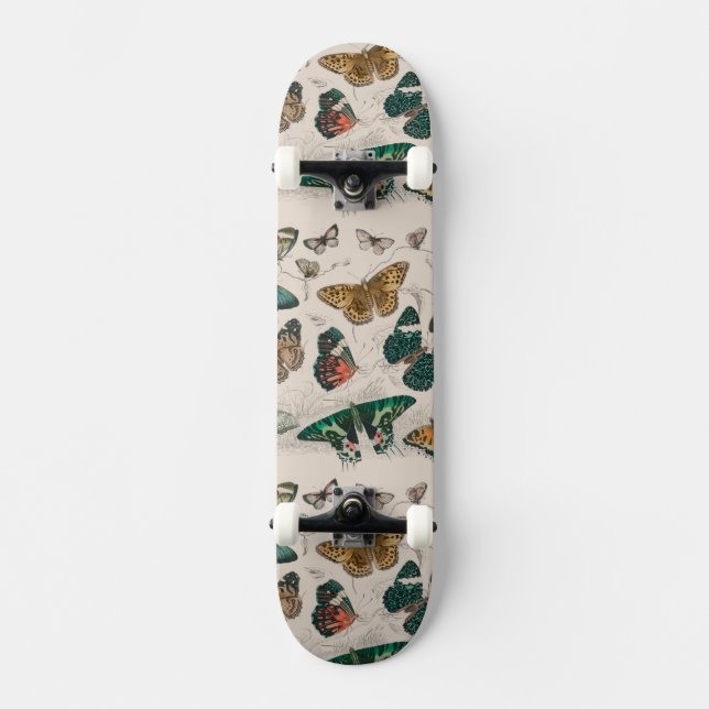Skateboard Papillons Collection Antique Papillons (Recto)