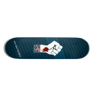 Skateboard Par SES blessures - bleu