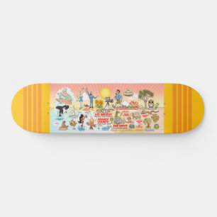 Skateboard Paradise de la plage de Californie du Sud
