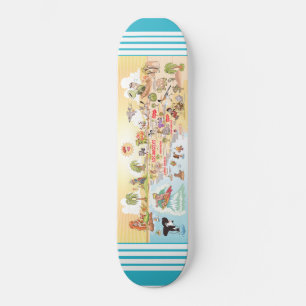 Skateboard Paradise de la plage de Californie du Sud