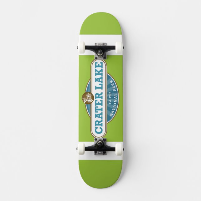 Skateboard Parc national de Crater Lake (Recto)