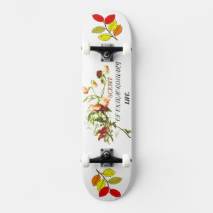 Skateboard Parfum florissant d'une image de vie extraordinair