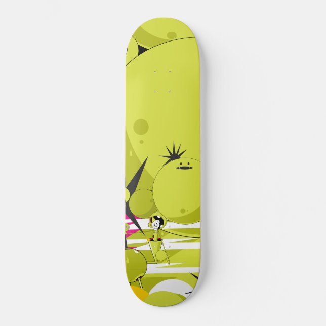 Skateboard Partie " de triptyque de Dalek " (Recto)