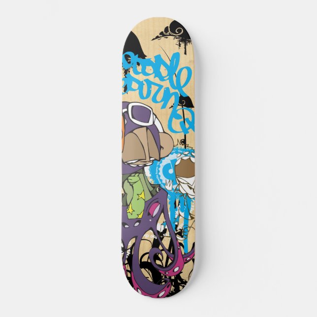 Skateboard Partie " d'entourage de Dezeinswell " (Recto)