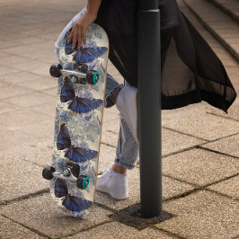 Skateboard Parties scintillant Bleu Papillon bleu marine avec
