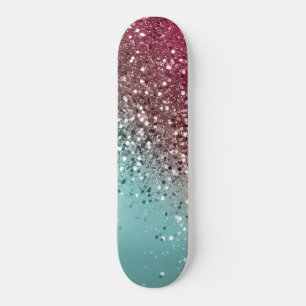 Skateboard Parties scintillant de pastèque tropicale n° 1