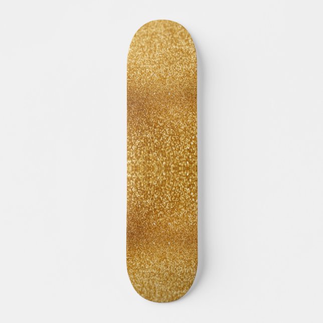 Skateboard Parties scintillant or (Devant)