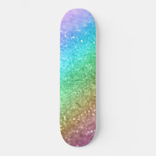 Skateboard Parties scintillant princesse arc-en-ciel #1 #shin