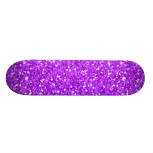 Skateboard Parties scintillantes pourpres intelligentes de