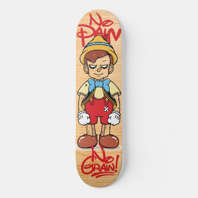 SKATEBOARD PAS DE DOULEUR PAS DE GRAIN (Recto)