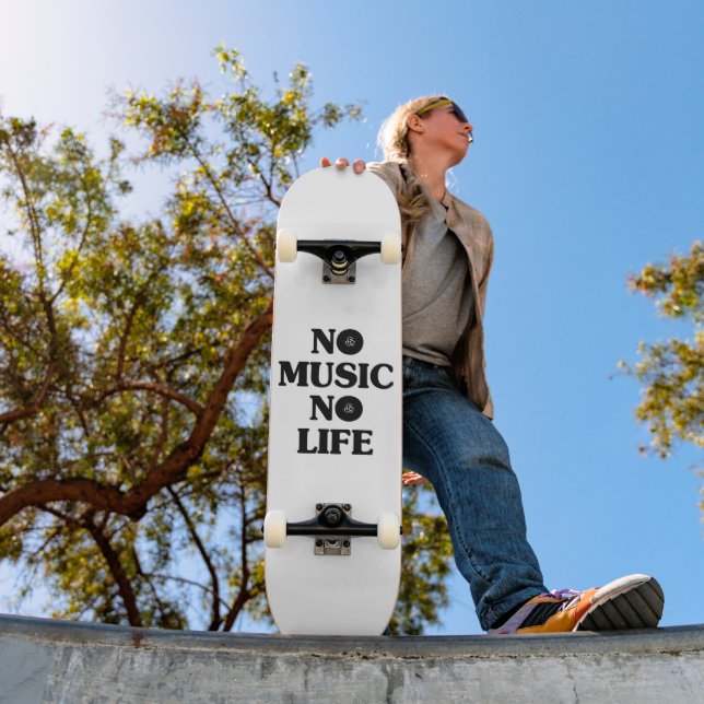 SKATEBOARD PAS DE MUSIQUE PAS DE VIE (Extérieur 1)