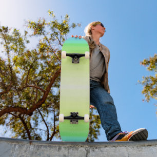 Skateboard Pastel Rainbow coloré Abstrait dégradé Ombre