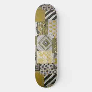 Skateboard Patchwork or Pateboard Deck