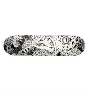 Skateboard Patin de Cthulhu
