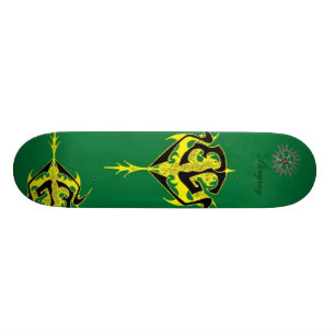 Skateboard Patin de "pastenague" de Regs