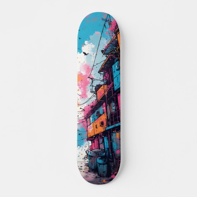 Skateboard Patinage (Devant)