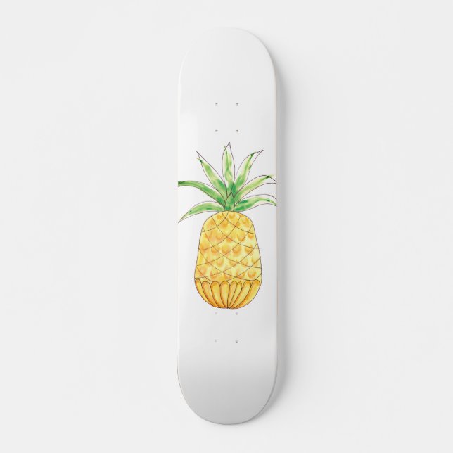 Skateboard Patinage à ananas (Devant)