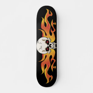 Skateboard Patinage à crâne tordu