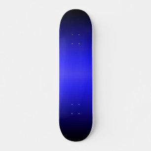 Skateboard Patinage à dégradé bleu à noir