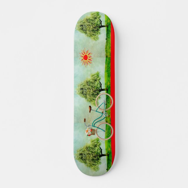 Skateboard Patinage à vélo (Devant)