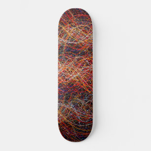 Skateboard Patinage Abstrait