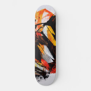 Skateboard Patinage Abstrait