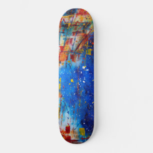 Skateboard Patinage Abstrait