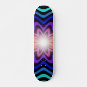 Skateboard Patinage Abstrait coloré