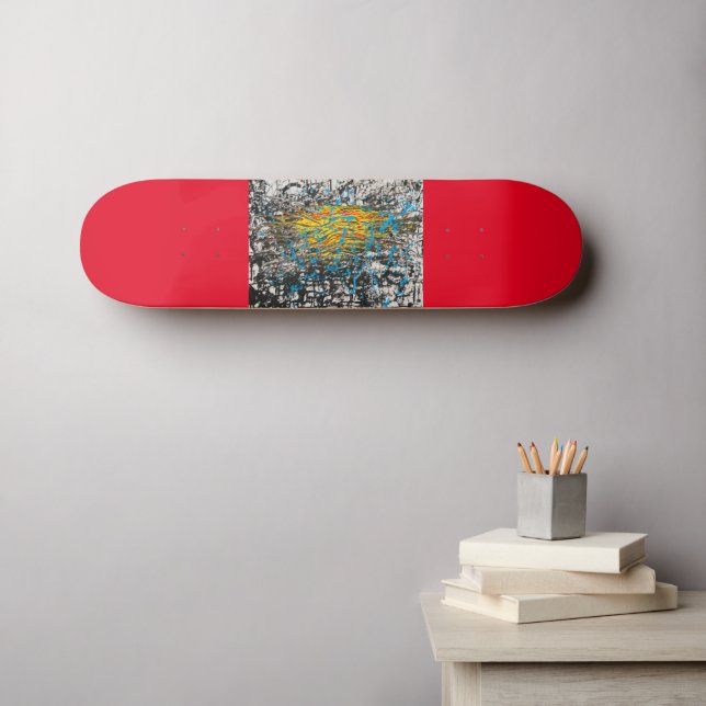 Skateboard Patinage artistique à bord (Art mural (Horz))