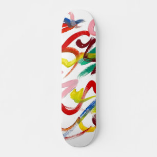 Skateboard Patinage artistique Abstrait