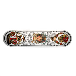 Skateboard Patinage artistique de tatouage