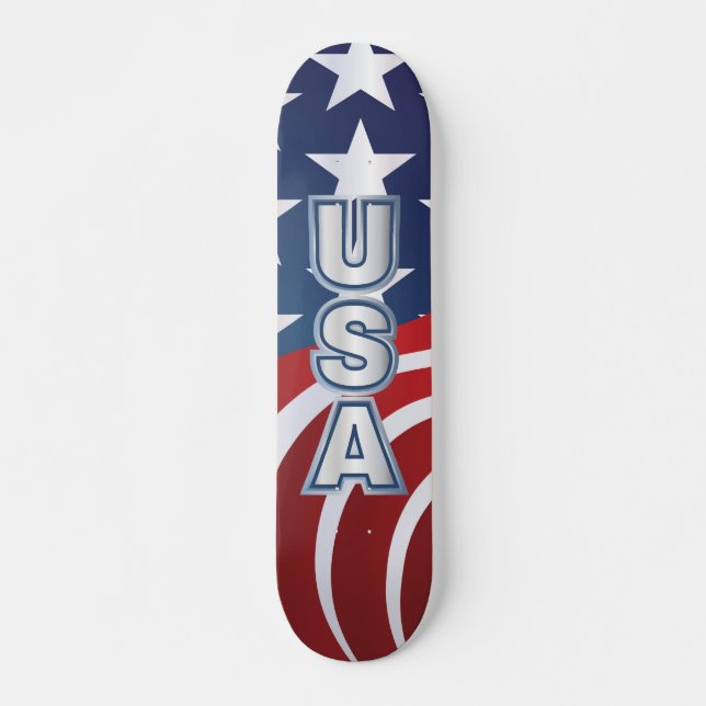 Skateboard Patinage aux États-Unis (Devant)