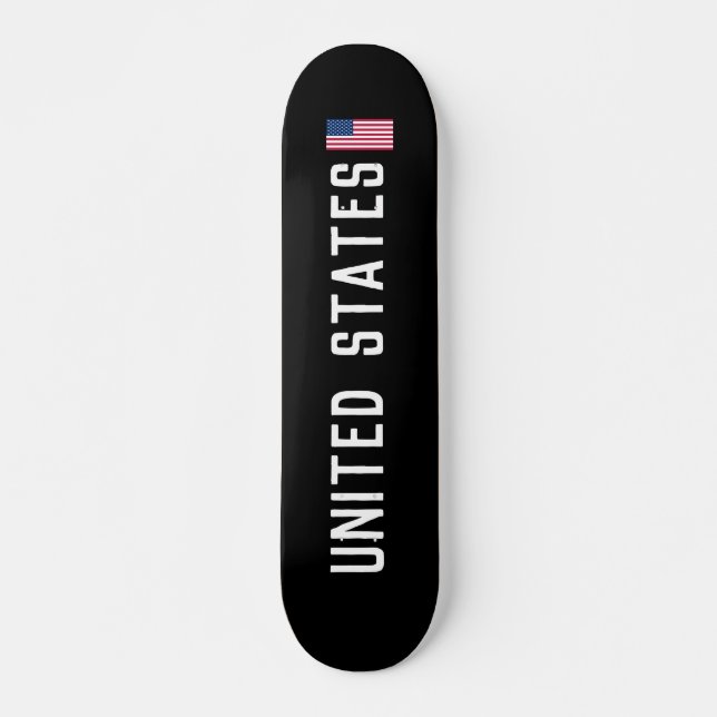 Skateboard Patinage aux États-Unis (Devant)