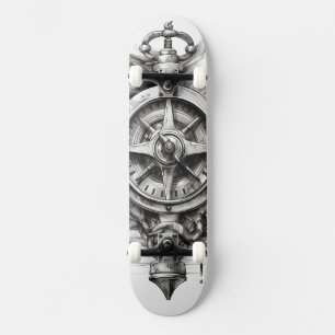 Skateboard Patinage avec boussole