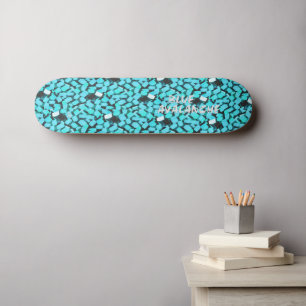 Skateboard Patinage Blue Avalanche