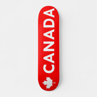 Skateboard Patinage Canada Feuille d'érable