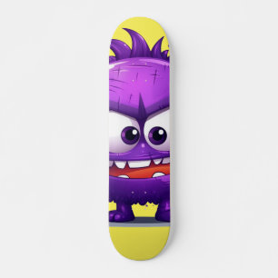 Skateboard Patinage cool pourpre monstre