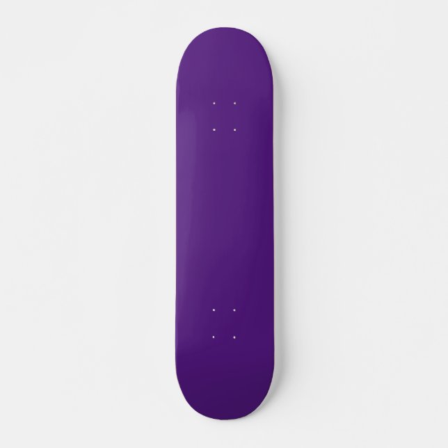 Skateboard Patinage couleur pourpre (Devant)