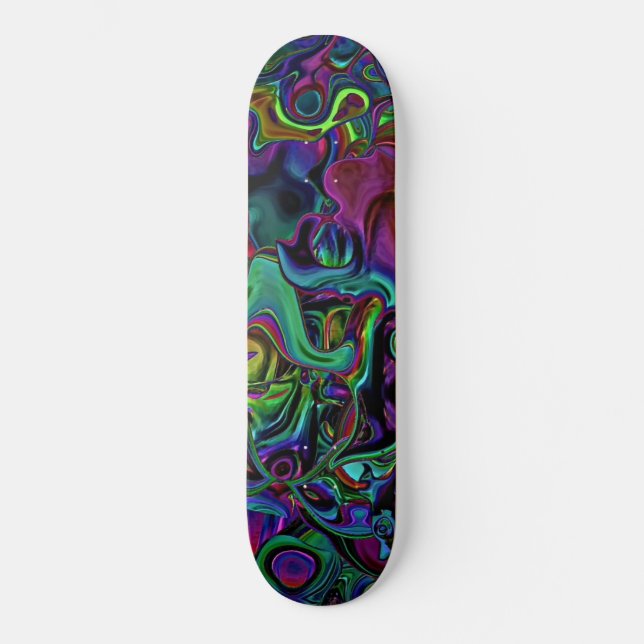 Skateboard Patinage de fond de cerveau (Recto)