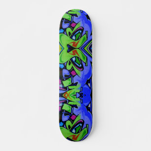 Skateboard Patinage de graffitis.